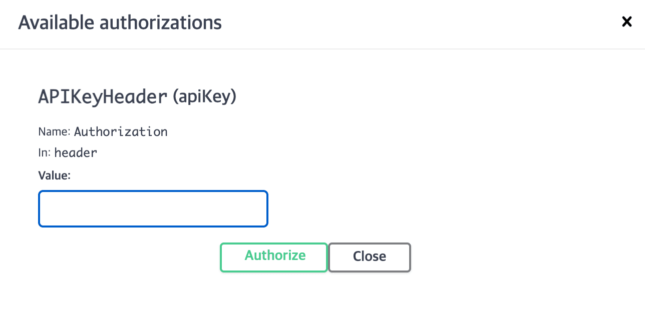 FastAPI 스웨거 Authorize 버튼 추가 이미지