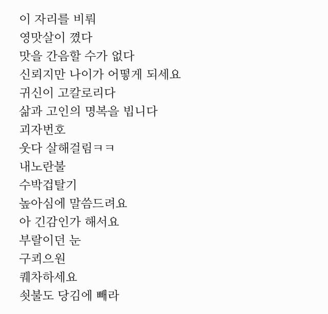 맞춤법의 중요성