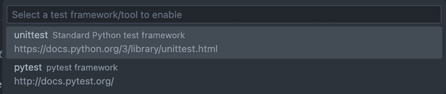 Python Test Explorer for Visual Studio Code config 설정 1